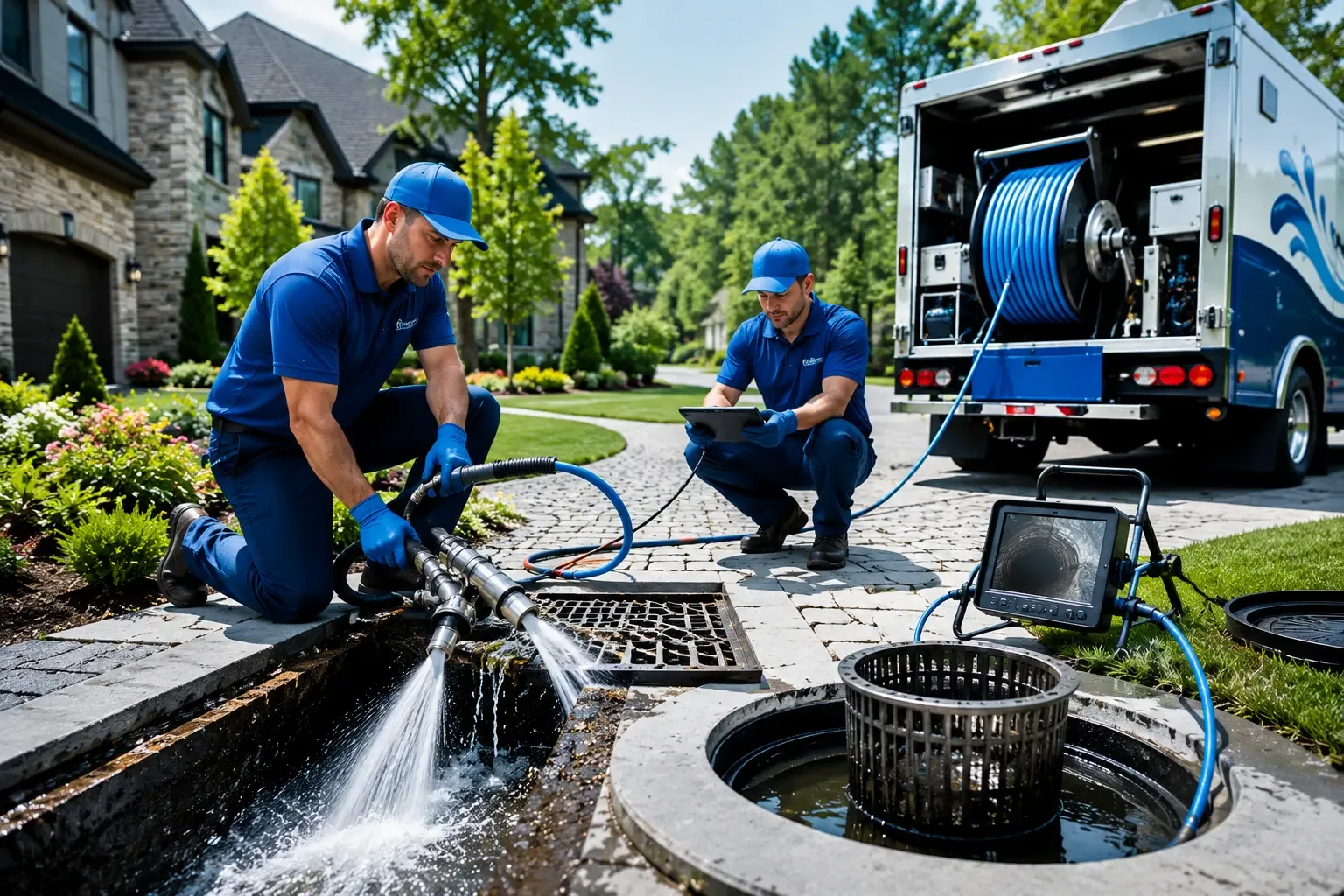 Local outdoor drain cleaning professionals in Wingate, NC